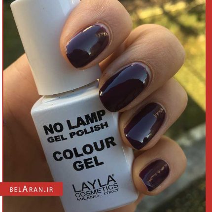 ژل لاک لایلا بدون نیاز به یووی-بلاران Layla Cosmetics Milano No Lamp Gel Nail Polish Imperial