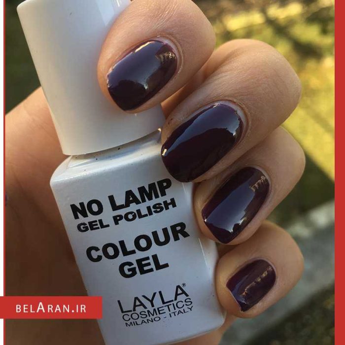 ژل لاک لایلا بدون نیاز به یووی-بلاران Layla Cosmetics Milano No Lamp Gel Nail Polish Imperial