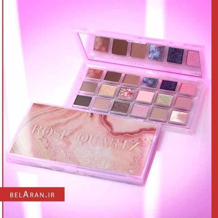 پالت سایه رز کوارتز هدی بیوتی-بلاران Huda Beauty Rose Quartz Eyeshadow Palette