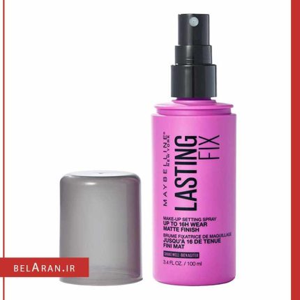 اسپری فیکس آرایش میبلین مدل لستینگ فیکس-بلاران Maybelline Facestudio Lasting Fix Makeup Setting Spray Matte Finish