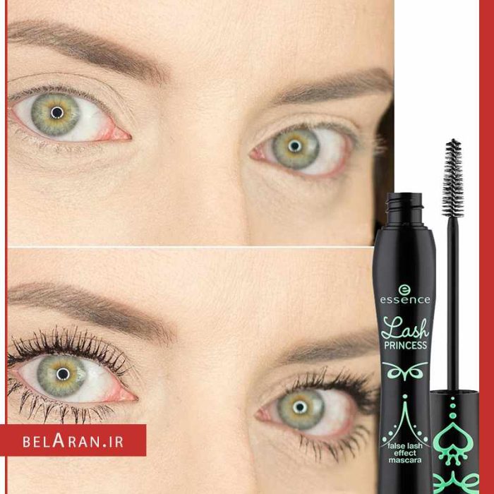 ریمل اسنس مدل لش پرینسس مشکی سبز-بلاران essence lash princess false lashes effect mascara