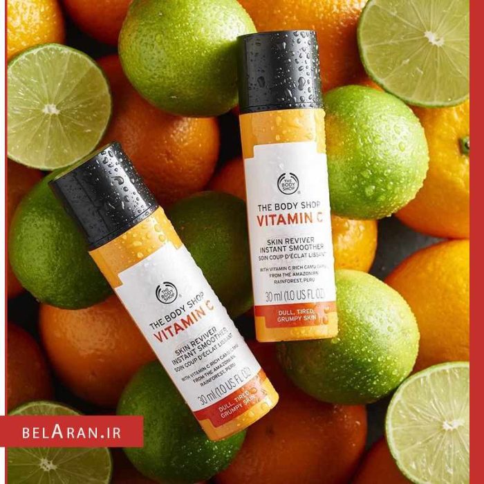 سرم ویتامین سی بادی شاپ-بلاران The Body Shop Vitamin C Skin Boost Instant Smoother review