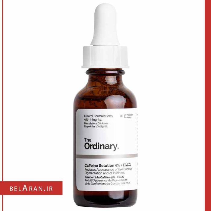 سرم کافئین دور چشم اوردینری روشن کننده و ضد تیرگی و پف دور چشم_بلاران The Ordinary Caffeine Solution 5% + EGCG 30ml