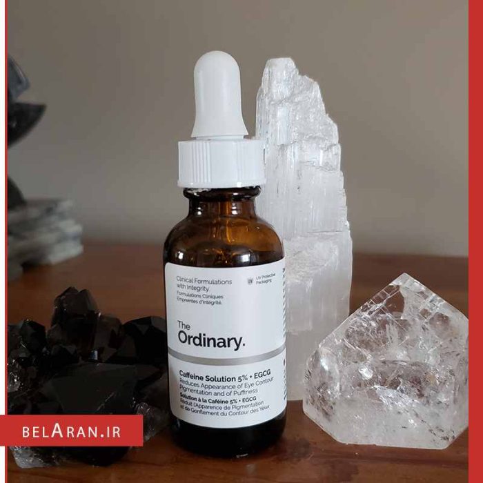 سرم کافئین دور چشم اوردینری روشن کننده و ضد تیرگی و پف دور چشم_بلاران The Ordinary Caffeine Solution 5% + EGCG 30ml