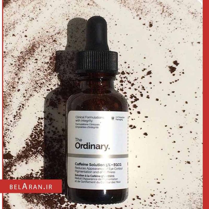 سرم کافئین دور چشم اوردینری روشن کننده و ضد تیرگی و پف دور چشم_بلاران The Ordinary Caffeine Solution 5% + EGCG 30ml