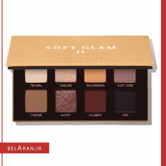 پالت سایه آناستازیا سافت گلم ۲ مینی سایز-بلاران anastasia soft glam 2 mini size eyeshadow palette