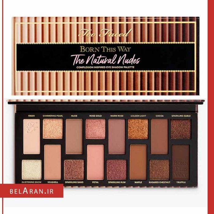 پالت سایه بورن دیس وی توفیسد نچرال نود-بلاران TOO FACED Born This Way The Natural Nudes Eyeshadow Palette