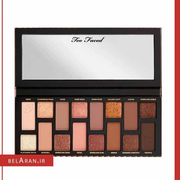 پالت سایه بورن دیس وی توفیسد نچرال نود-بلاران TOO FACED Born This Way The Natural Nudes Eyeshadow Palette