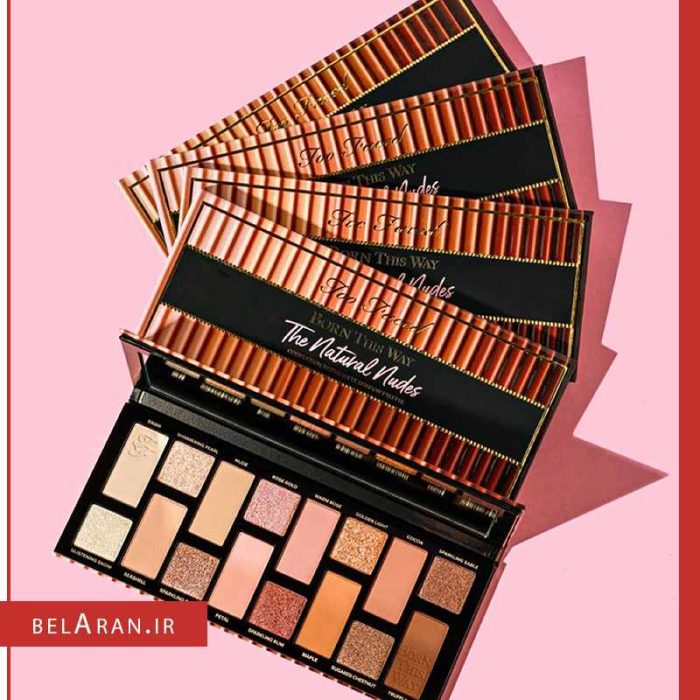 پالت سایه بورن دیس وی توفیسد نچرال نود-بلاران TOO FACED Born This Way The Natural Nudes Eyeshadow Palette