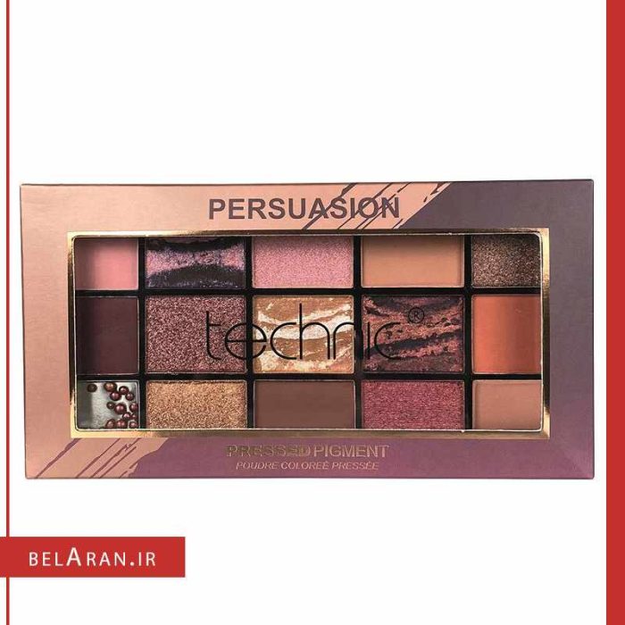 پالت سایه تکنیک مدل پرسواشن-بلاران technic persuasion pressed pigment palette
