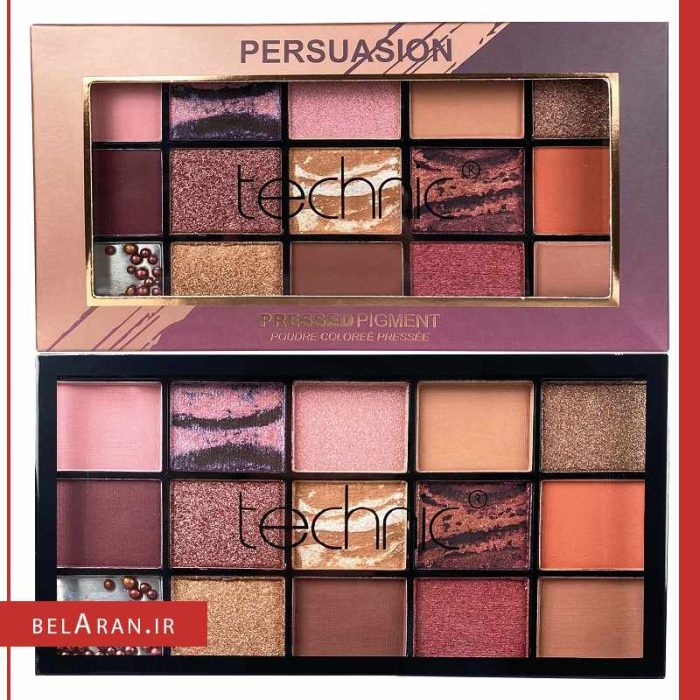 پالت سایه تکنیک مدل پرسواشن-بلاران technic persuasion pressed pigment palette