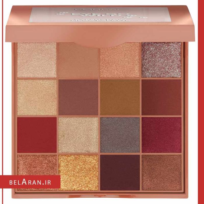 پالت سایه چشم لورال 16 رنگ آی گو وایلد 03-بلاران Loreal Paris Eye Go Wild Eyeshadow Mega Palette 03