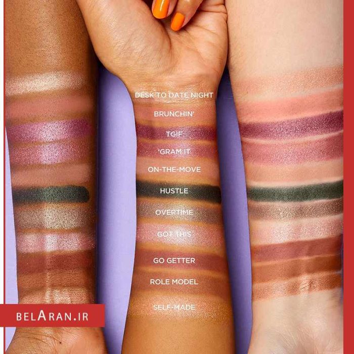 پالت میکاپ چشم و گونه تارت-بلاران busy gal goals eye & cheek pallet tarte