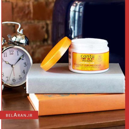 کرم فرکننده مو کانتو آمریکایی-بلاران Cantu Shea Butter Coconut Curling Cream for Natural Hair