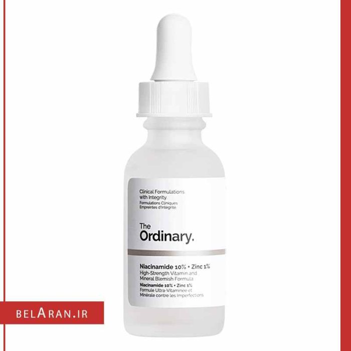 سرم نیاسینامید و زینک اوردینری-بلاران The Ordinary Niacinamide 10% + Zinc 1%