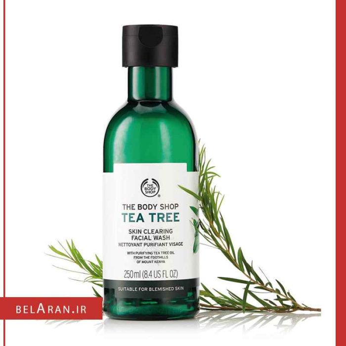 شوینده صورت تی تری بادی شاپ-بلاران The body shop tea tree skin clearing facial wash