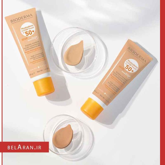 ضدآفتاب بایودرما کاور تاچ رنگ لایت-بلاران Bioderma Photoderm Max SPF 50+ Very High Protection Mist