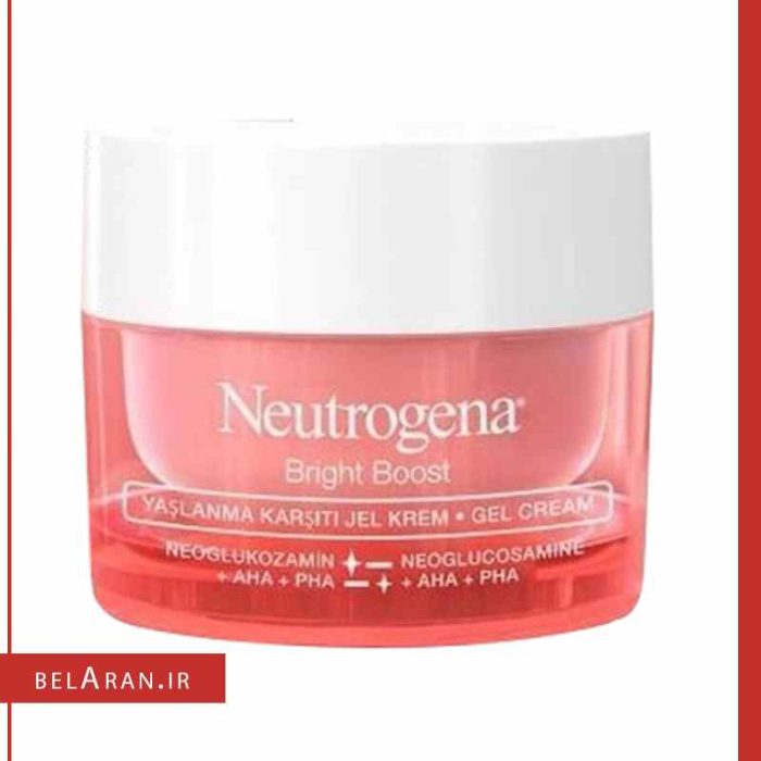 ژل کرم آبرسان و روشن کننده برایت بوست نوتروژینا-بلاران Neutrogena Bright Boost Yaslanma Karsiti Gel Cream 50ml