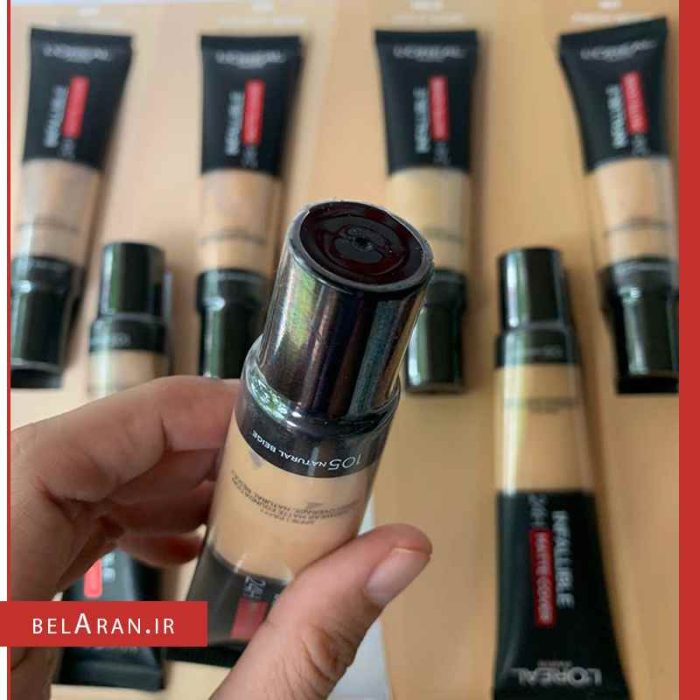 کرم پودر لورال تیوبی اینفالیبل مت کاور-بلاران Loreal Paris Infallible 24H Matte Cover Foundation
