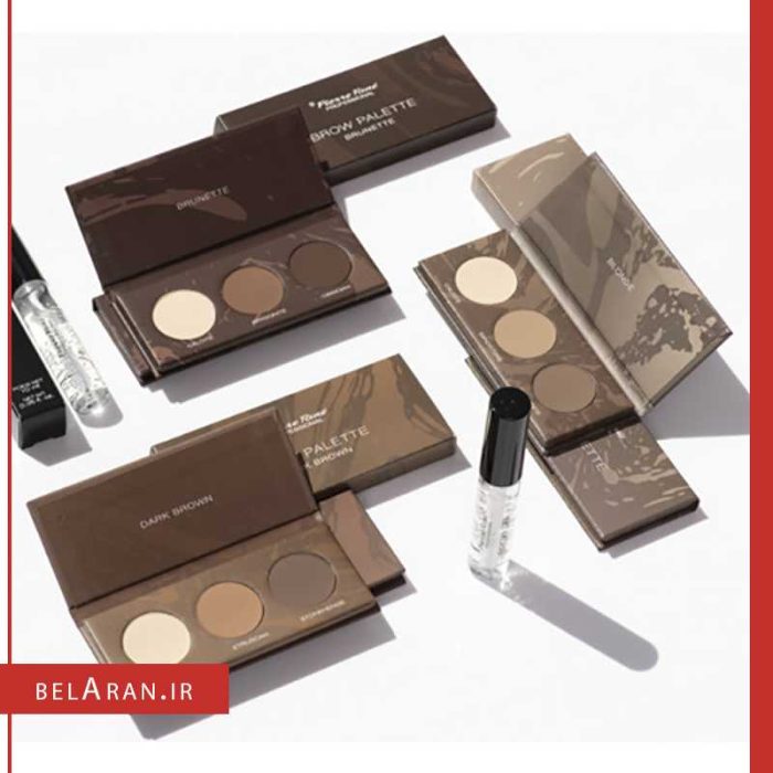 پالت سایه ابرو جدید پیررنه برونت-بلاران Pierre Rene brow palette brunette