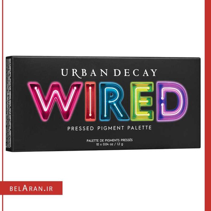 پالت سایه اربن دیکی وایرد-بلاران URBAN DECAY Wired Pressed Pigment Eyeshadow Palette