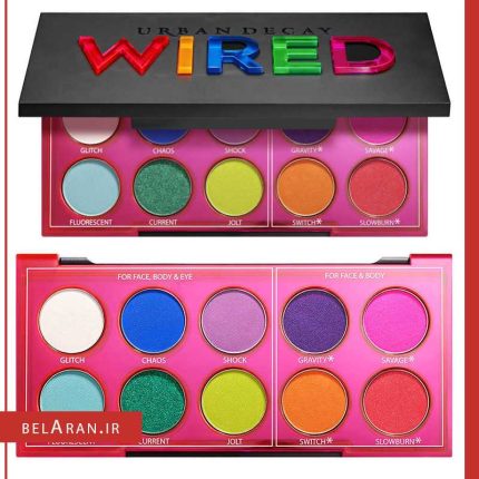 پالت سایه اربن دیکی وایرد-بلاران URBAN DECAY Wired Pressed Pigment Eyeshadow Palette