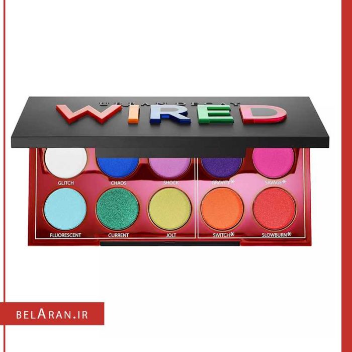 پالت سایه اربن دیکی وایرد-بلاران URBAN DECAY Wired Pressed Pigment Eyeshadow Palette