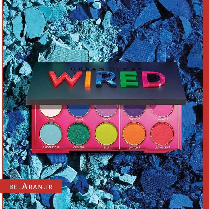 پالت سایه اربن دیکی وایرد-بلاران URBAN DECAY Wired Pressed Pigment Eyeshadow Palette