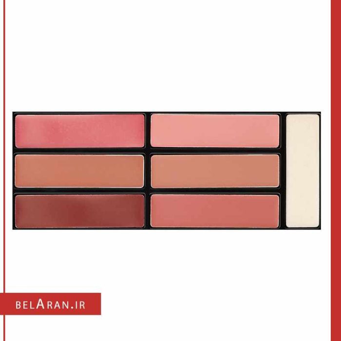 پالت رژلب و کانتور لب میبلین کالر دراما 2-محصولات میبلین-لوازم آرایش اورجینال-بلاران Maybelline color drama lip contour palette 02 crimson vixen Finish Concealer-belaran