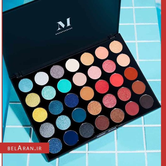 پالت سایه مورفی 35H-محصولات مورف-خرید لوازم آرایش اورجینال-بلاران MORPHE 35H HOT SPOT ARTISTRY PALETTE