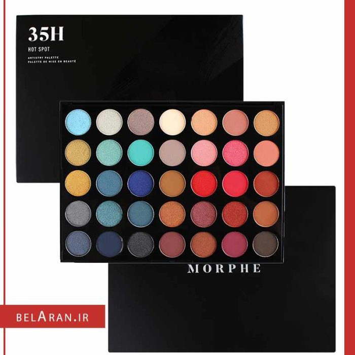 پالت سایه مورفی 35H-محصولات مورف-خرید لوازم آرایش اورجینال-بلاران MORPHE 35H HOT SPOT ARTISTRY PALETTE