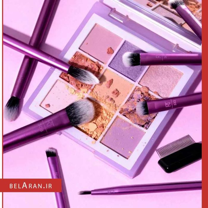 براش سایه چشم ریل تکنیک ست 8 عددی-خرید لوازم آرایش اورجینال بلاران Real Techniques Everyday Eye Essentials Brush Set