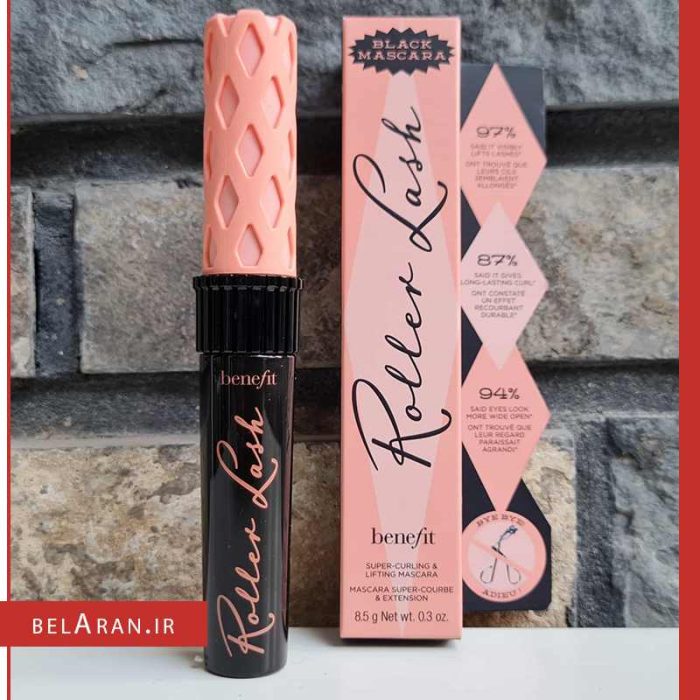 ریمل فرکننده و بلند کننده مژه بنفیت رولر لش-خرید لوازم آرایش اورجینال بلاران benefit roller lash curling mascara