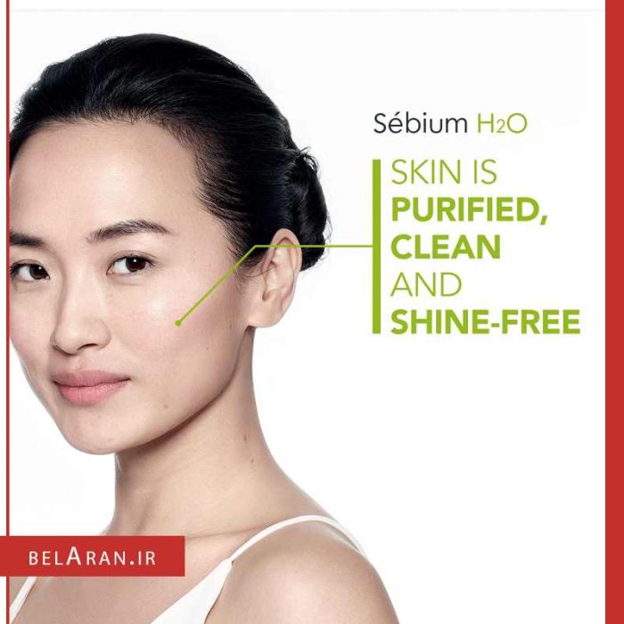 میسلاور پوست چرب و مستعد آکنه بایودرما-خرید لوازم آرایش اورجینال بلاران Bioderma Sebium H2O Purifying Micellar Cleansing Water and Makeup Removing Solution for Combination to Oily Skin