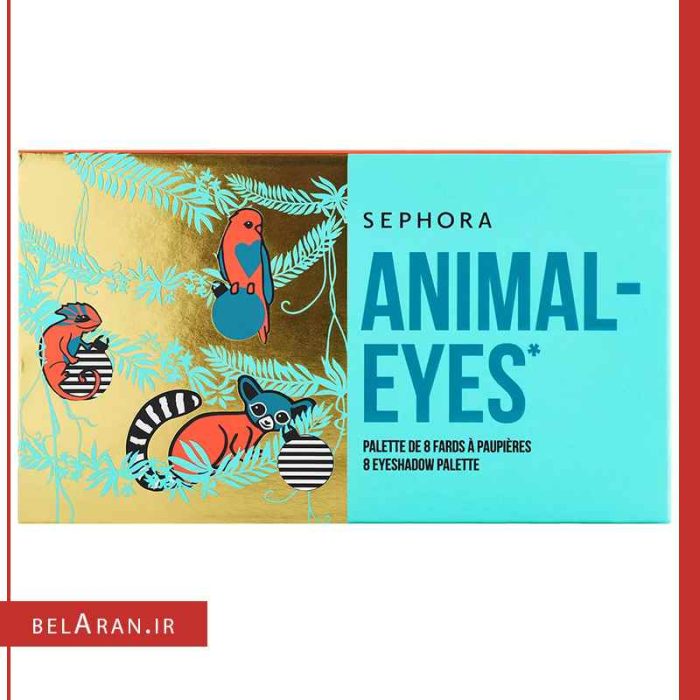 پالت سایه سفورا انیمال آیز-خرید لوازم آرایش اورجینال-بلاران Sephora Animal Eyes Eyeshadow Palette