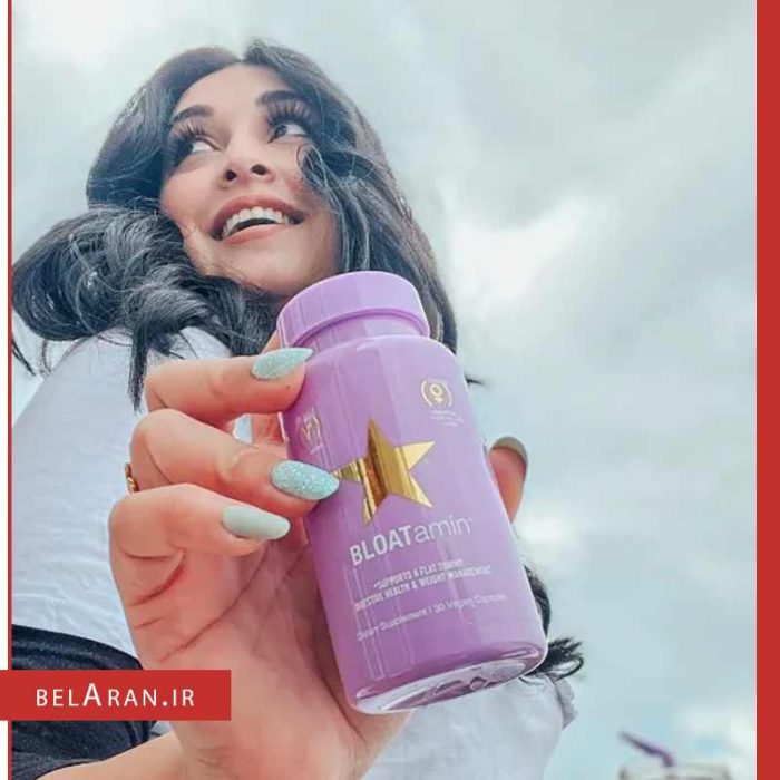 کپسول گیاهی مکمل لاغری بلوتامین هیرتامین-خرید لوازم آرایش اورجینال بلاران Hairtamin Bloatamin Digestive Health Capsule