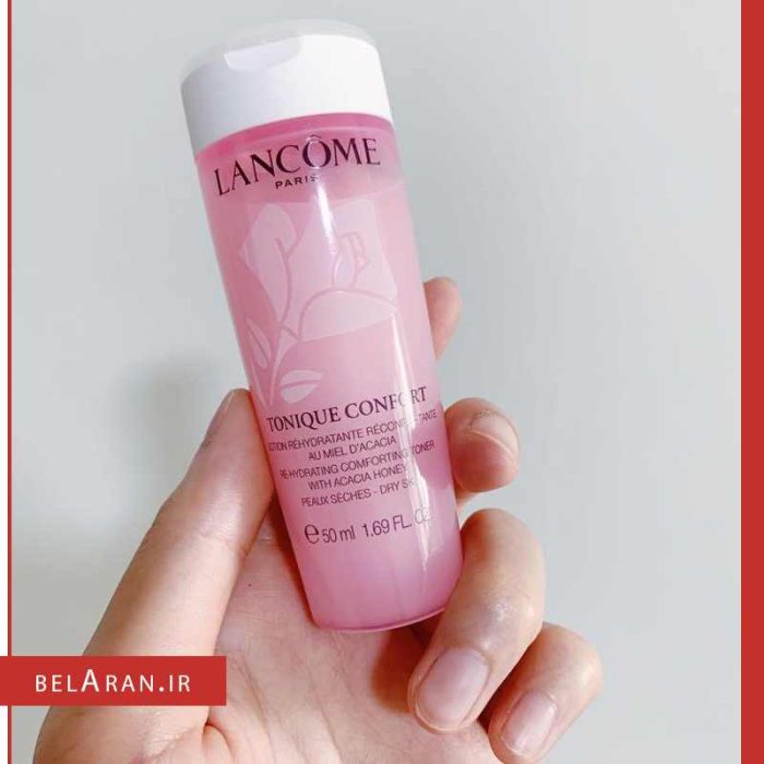 تونیک کانفورت لانکوم تراول سایز-خرید لوازم آرایش اورجینال بلاران Lancome Tonique Confort Re-Hydrating Comforting Toner 50ml