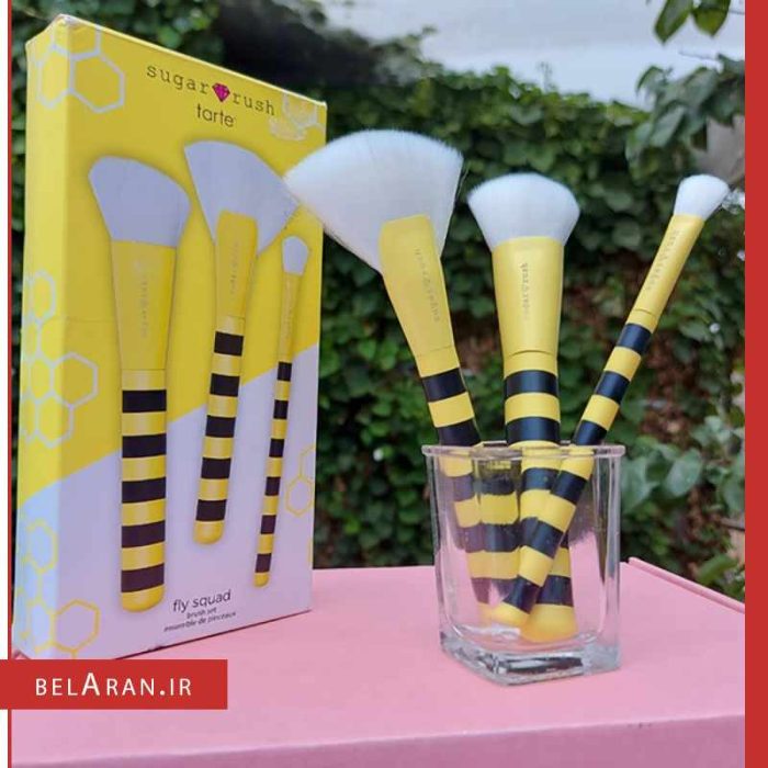 ست براش تارت مدل شوگر راش فلای اسکوآد-خرید لوازم آرایش اورجینال بلاران tarte sugar rush™ fly squad brush set