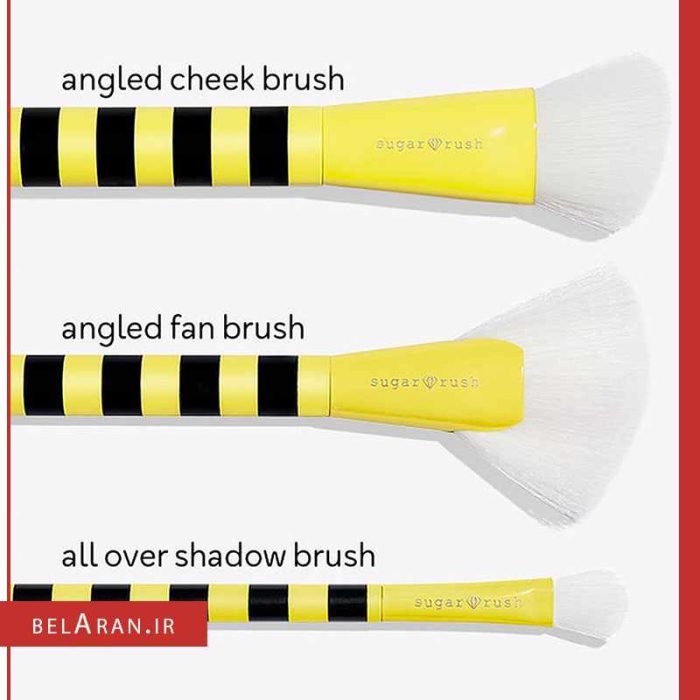 ست براش تارت مدل شوگر راش فلای اسکوآد-خرید لوازم آرایش اورجینال بلاران tarte sugar rush™ fly squad brush set