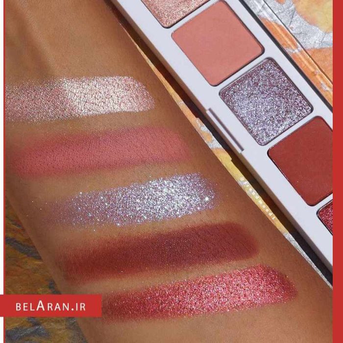 پالت سایه چشم ناتاشا دنونا-محصولات ناتاشا-لوازم آرایش اورجینال-بلاران Natasha Denona Coral Eyeshadow Palette 5 Review & Swatches-belaran
