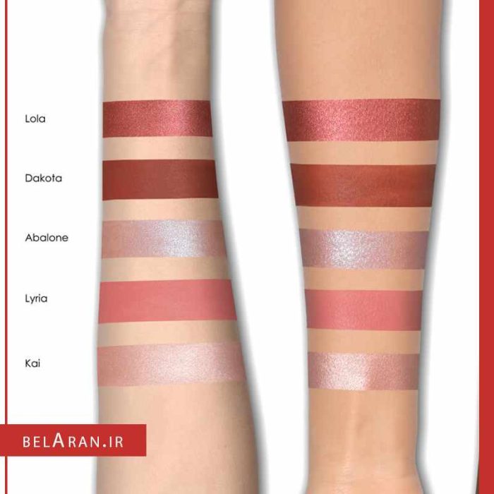 پالت سایه چشم ناتاشا دنونا-محصولات ناتاشا-لوازم آرایش اورجینال-بلاران Natasha Denona Coral Eyeshadow Palette 5 Review & Swatches-belaran