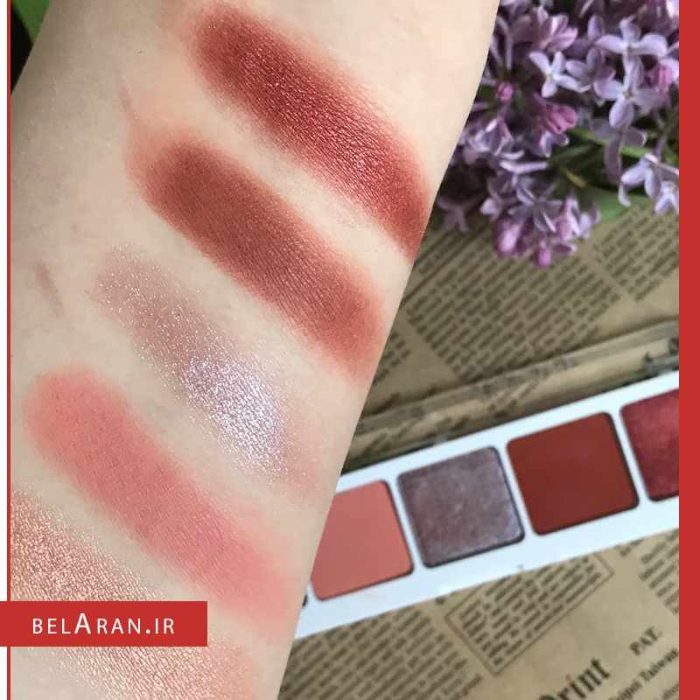 پالت سایه چشم ناتاشا دنونا-محصولات ناتاشا-لوازم آرایش اورجینال-بلاران Natasha Denona Coral Eyeshadow Palette 5 Review & Swatches-belaran