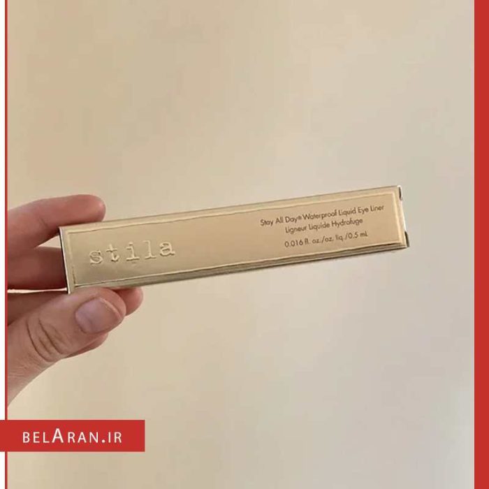 خط چشم استیلا مدل استی آل دی-محصولات استیلا-خرید لوازم آرایش اورجینال-بلاران Stila Stay All Day Waterproof Liquid Eye Liner Dark Brown belaran