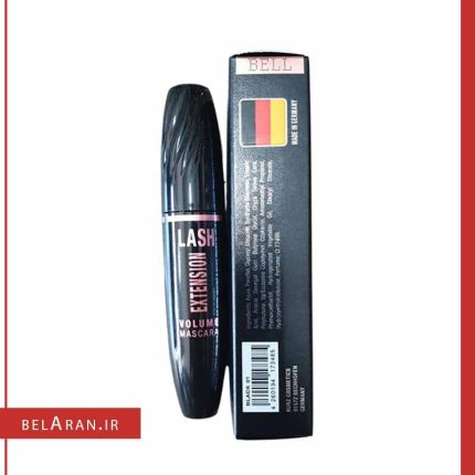 ریمل حجم دهنده بل مدل اکستنشن لش-محصولات بل-لوازم آرایش اورجینال-بلاران bell lash extension volume mascara black-belaran