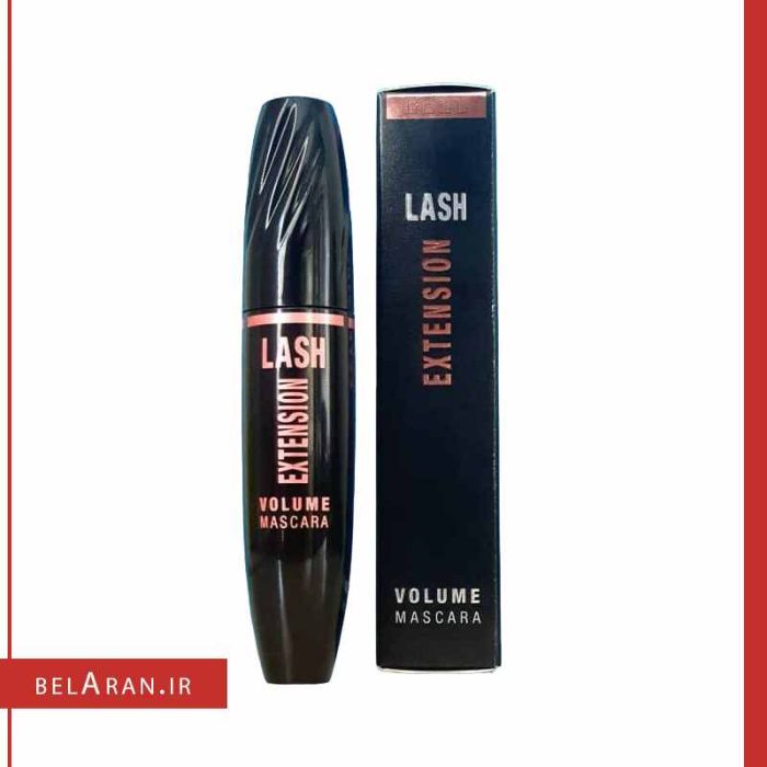 ریمل حجم دهنده بل مدل اکستنشن لش-محصولات بل-لوازم آرایش اورجینال-بلاران bell lash extension volume mascara black-belaran