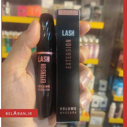 ریمل حجم دهنده بل مدل اکستنشن لش-محصولات بل-لوازم آرایش اورجینال-بلاران bell lash extension volume mascara black-belaran