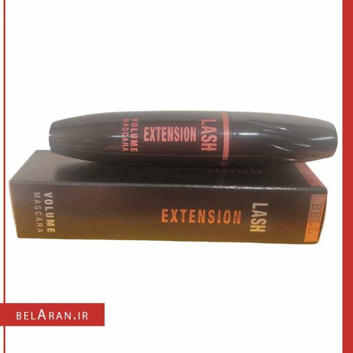 ریمل حجم دهنده بل مدل اکستنشن لش-محصولات بل-لوازم آرایش اورجینال-بلاران bell lash extension volume mascara black-belaran