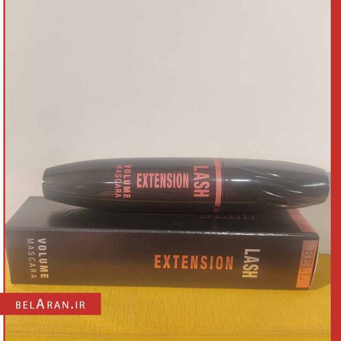 ریمل حجم دهنده بل مدل اکستنشن لش-محصولات بل-لوازم آرایش اورجینال-بلاران bell lash extension volume mascara black-belaran