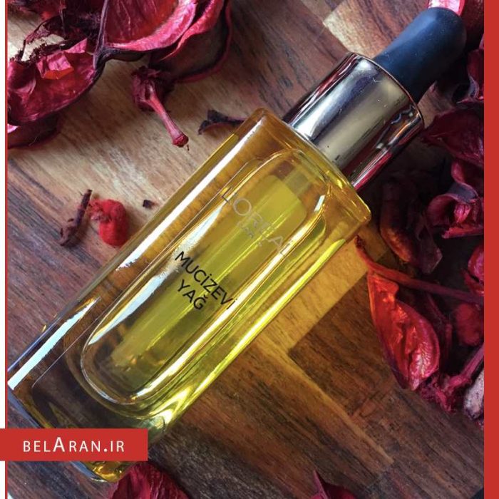 سرم صورت روغن معجزه لورال-محصولات لورال-خرید لوازم آرایش اورجینال-بلاران Loreal Paris Miraculous Oil Daily Face Care Oil 30ml belaran