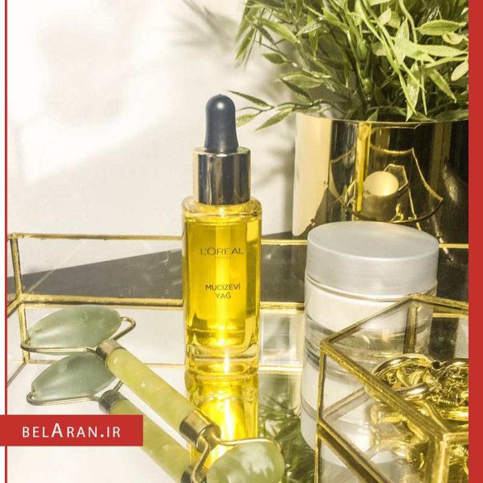 سرم صورت روغن معجزه لورال-محصولات لورال-خرید لوازم آرایش اورجینال-بلاران Loreal Paris Miraculous Oil Daily Face Care Oil 30ml belaran